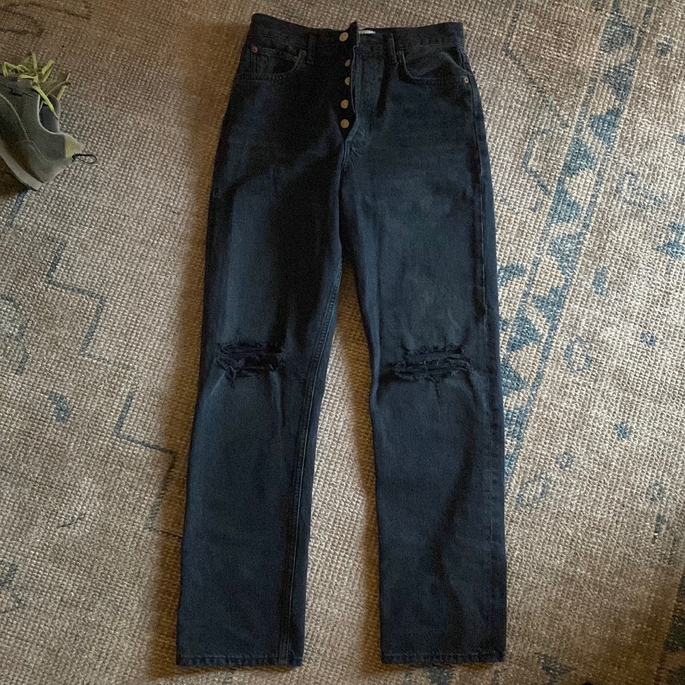 Ahold 90’s pinch waist black denim